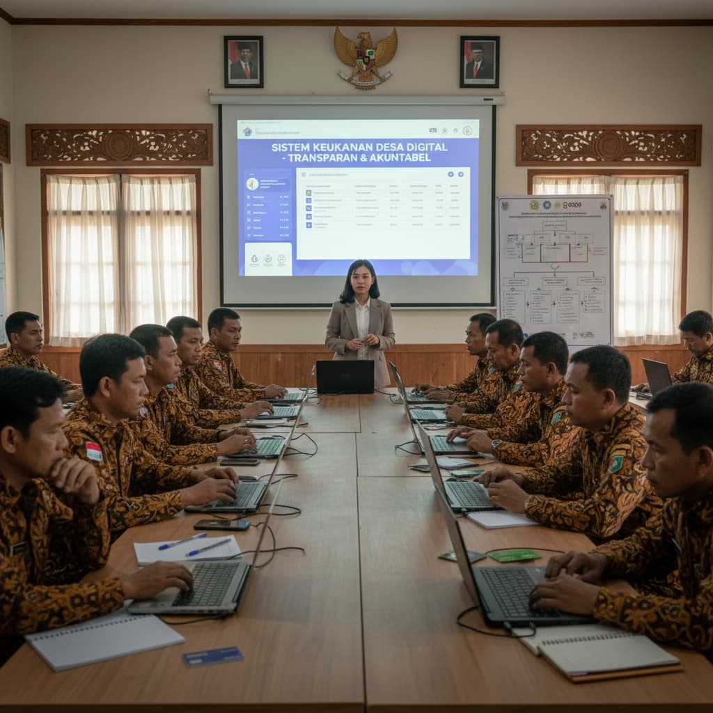 Digitalisasi Anti-Korupsi: Penerapan Sistem Transaksi Non-Tunai di Seluruh Desa