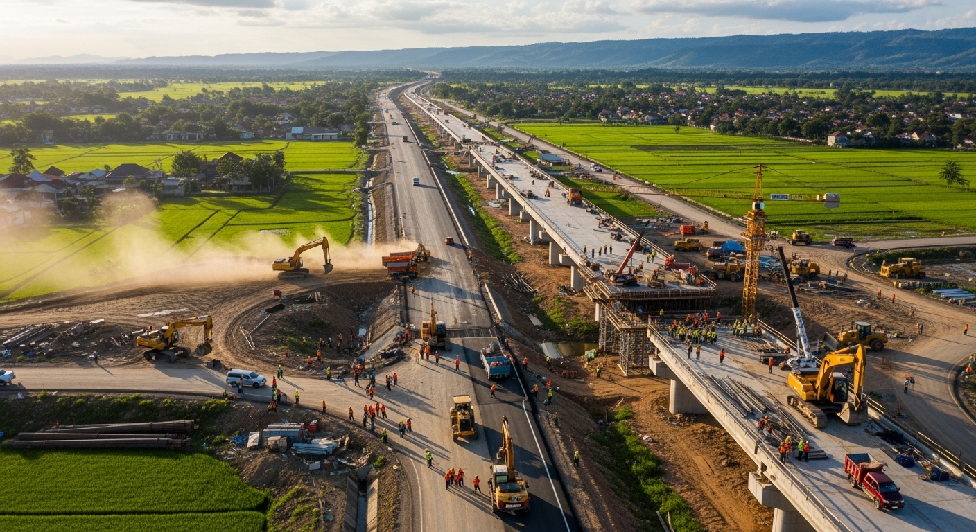 Pembangunan Infrastruktur Jawa Tengah Dipercepat untuk Dongkrak Ekonomi Daerah